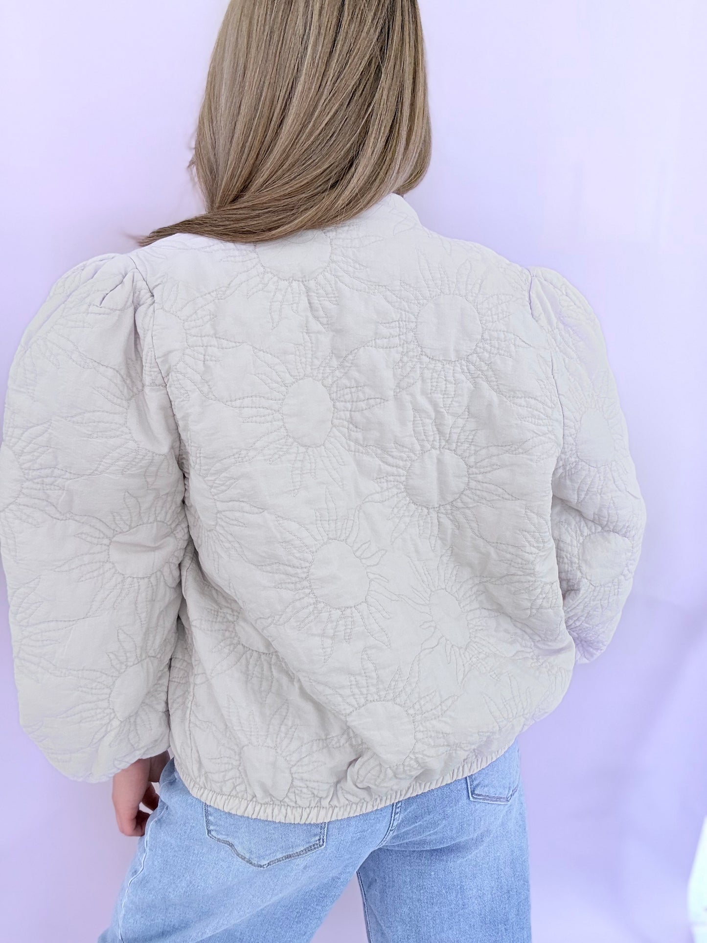 Bomberjacke - Beige