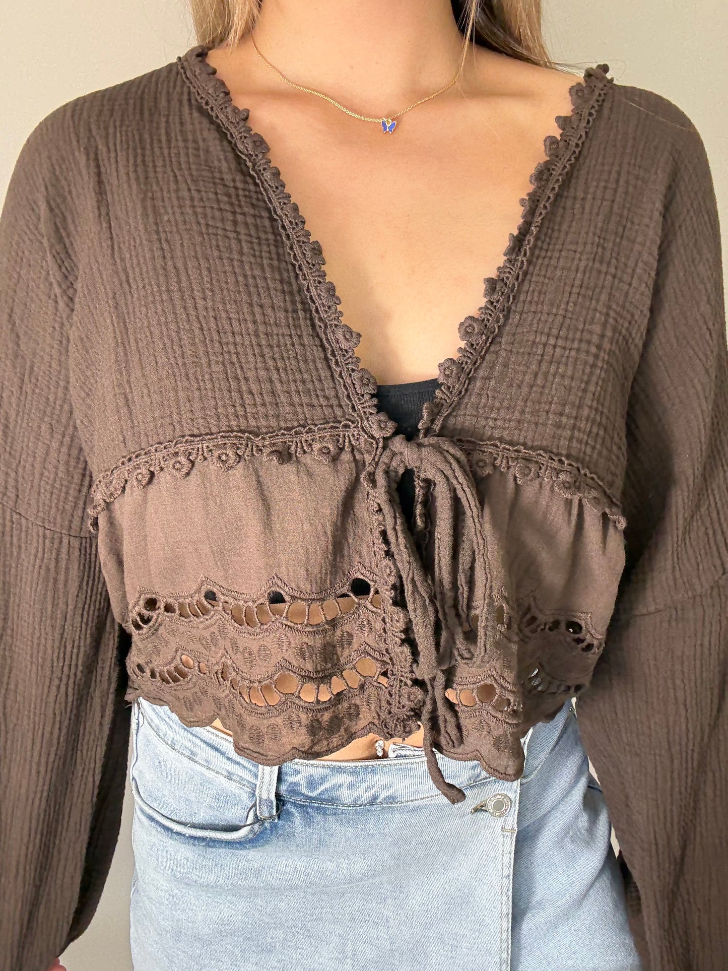 Musselin - Bluse Dalida