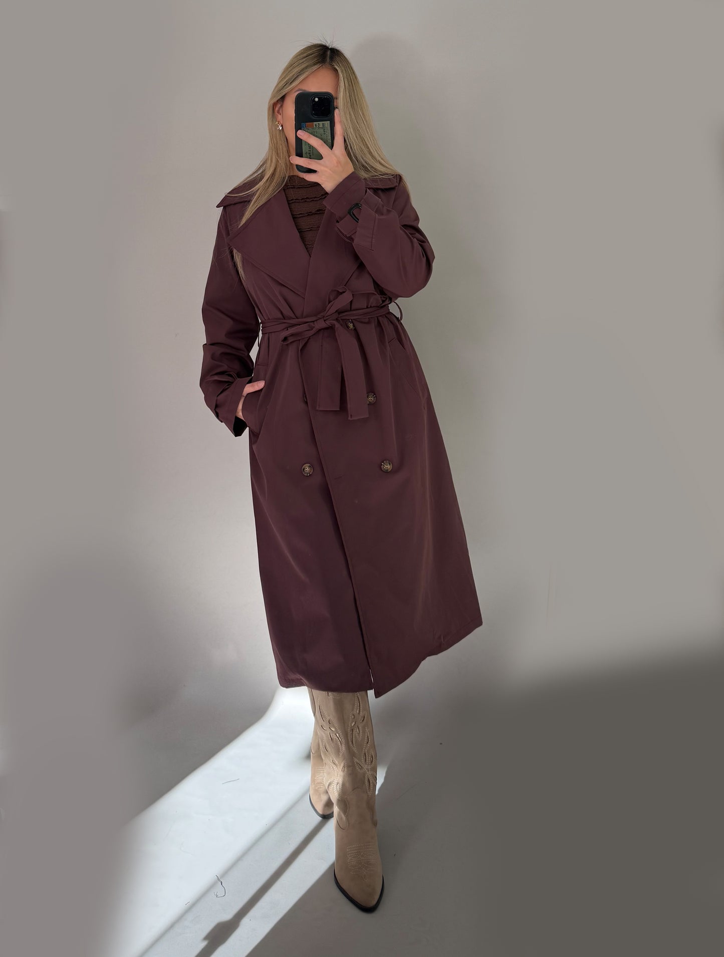 Trenchcoat - Bordeaux