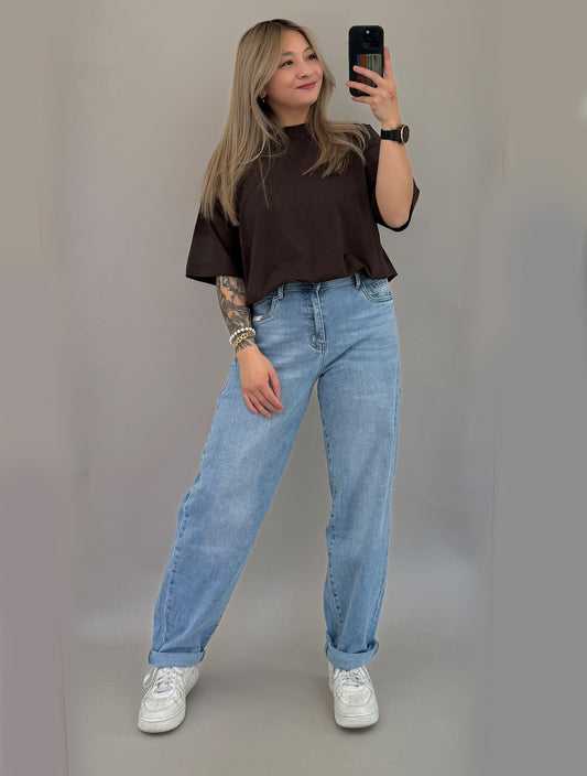 Ballon Jeans - Blau
