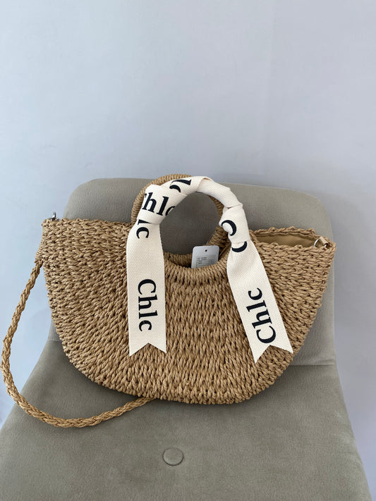 Korb Tasche in camel