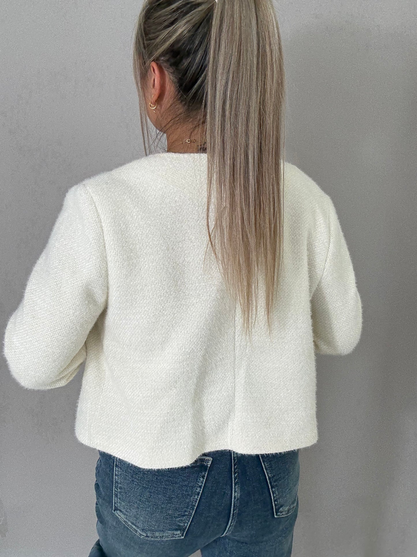 Kurz Blazer - Hell Beige