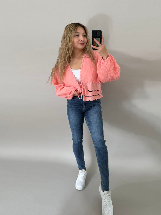 Skinni high waist Jeans, dunkelblau