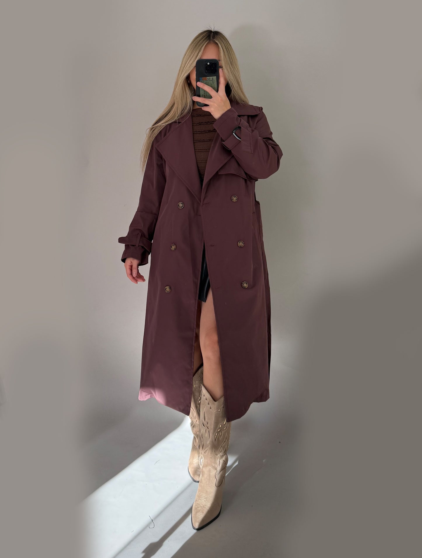 Trenchcoat - Bordeaux