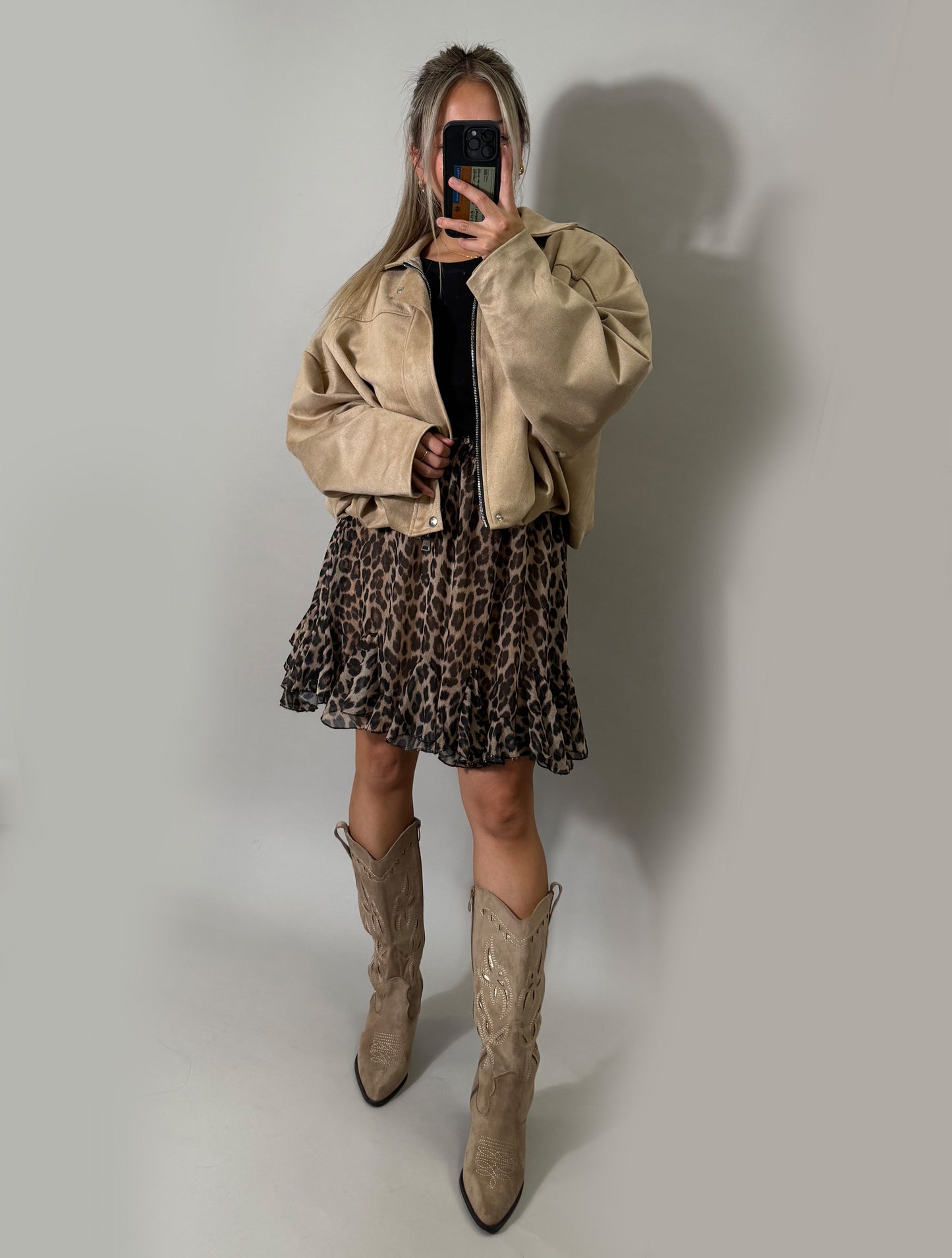 Western Stiefel - Beige