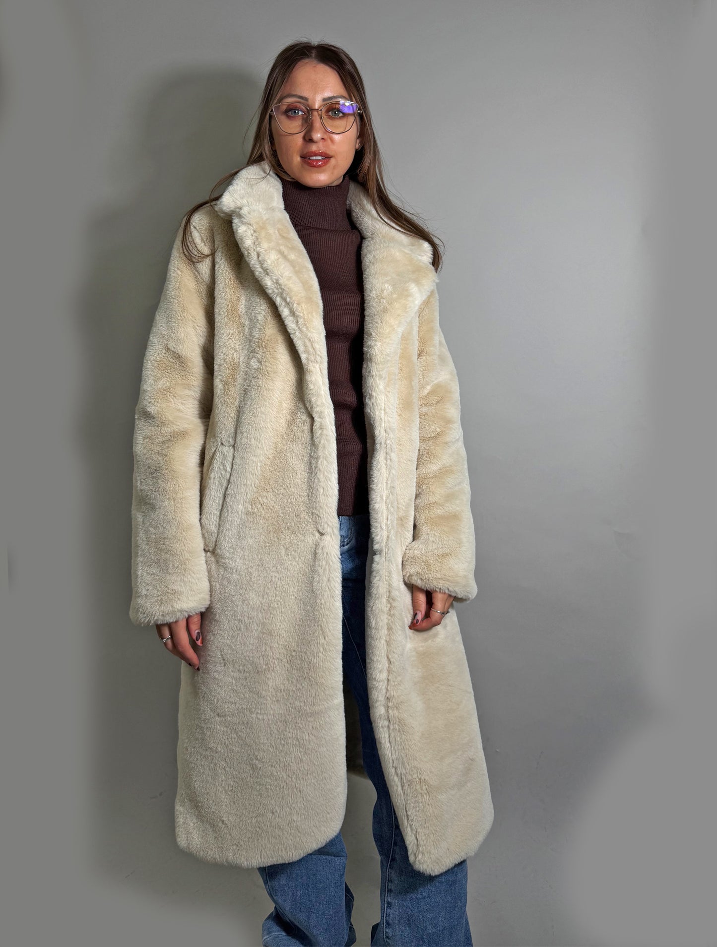 Wintermantel - Beige